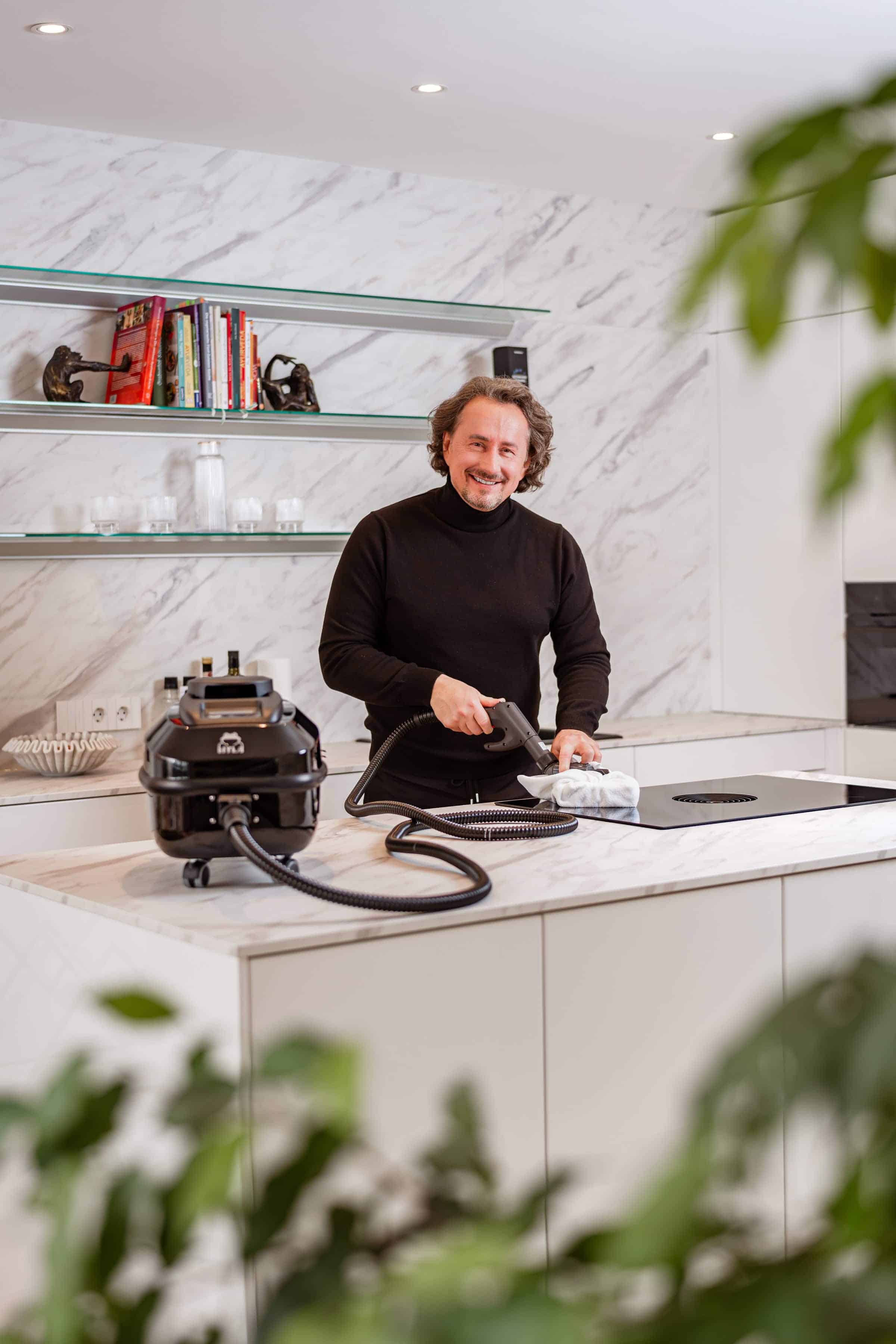 HYLA Steamer Evolutione – Trockendampfreinigung